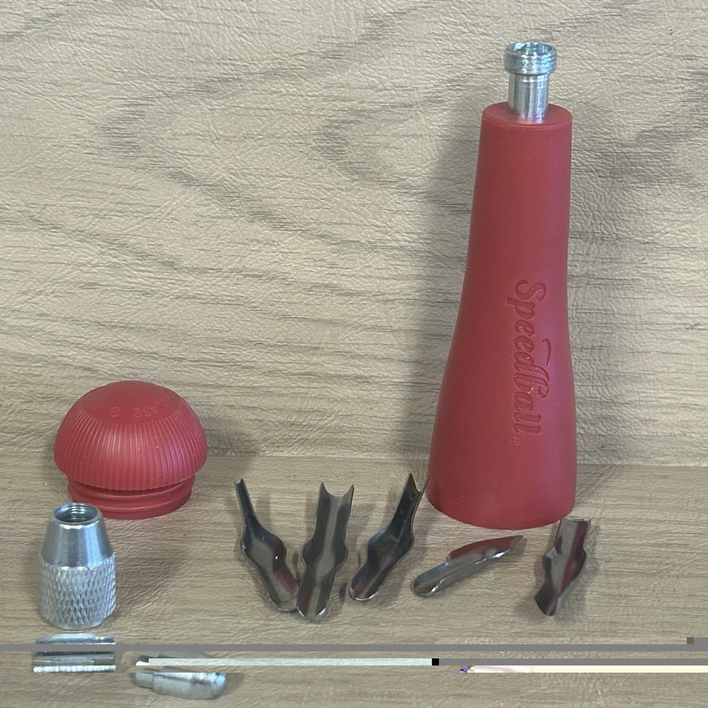 Speedball Lino Cutter Set with 5 blades